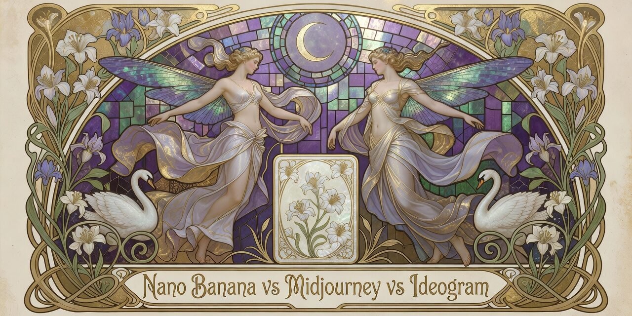 AI image generators: Nano Banana vs Midjourney vs Ideogram