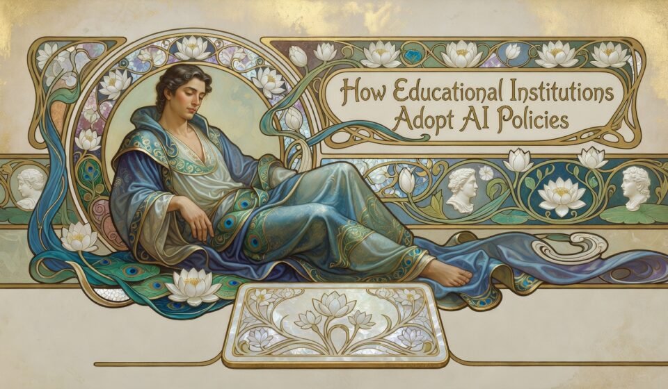 AI in education: How Educational Institutions Adopt AI Policies