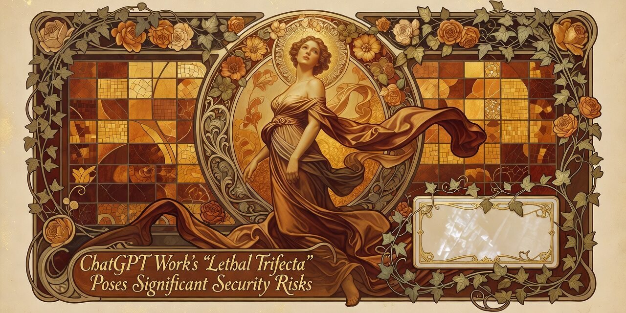ChatGPT Work security: ChatGPT Work's 'Lethal Trifecta' Poses Significant Security Risks