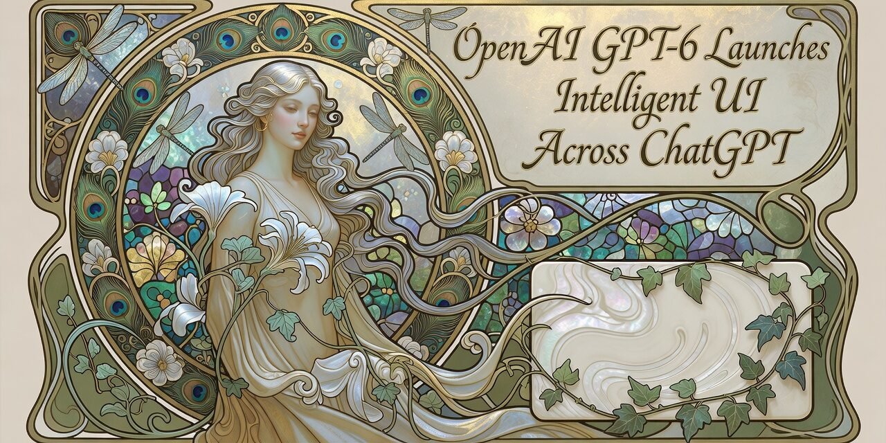 GPT-6 Intelligent UI: OpenAI GPT-6 Launches Intelligent UI Across ChatGPT